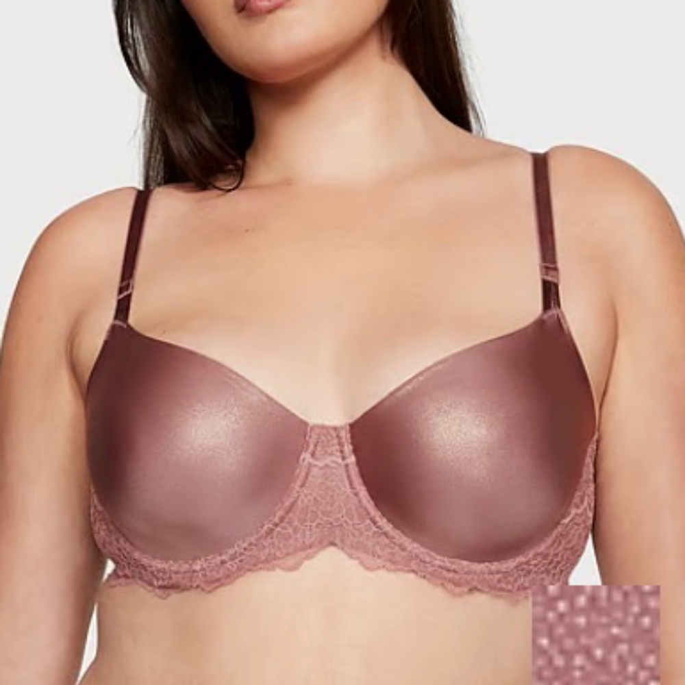 Victoria’s Secret Wicked Shimmer Balconette Bra | 32DD‎ (E) | Unlined | NWT